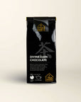 100g pack of black tea flavoured with cocoa, from The Tea House