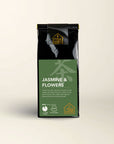 100g pack of green tea with jasmine flowers, by The Tea House