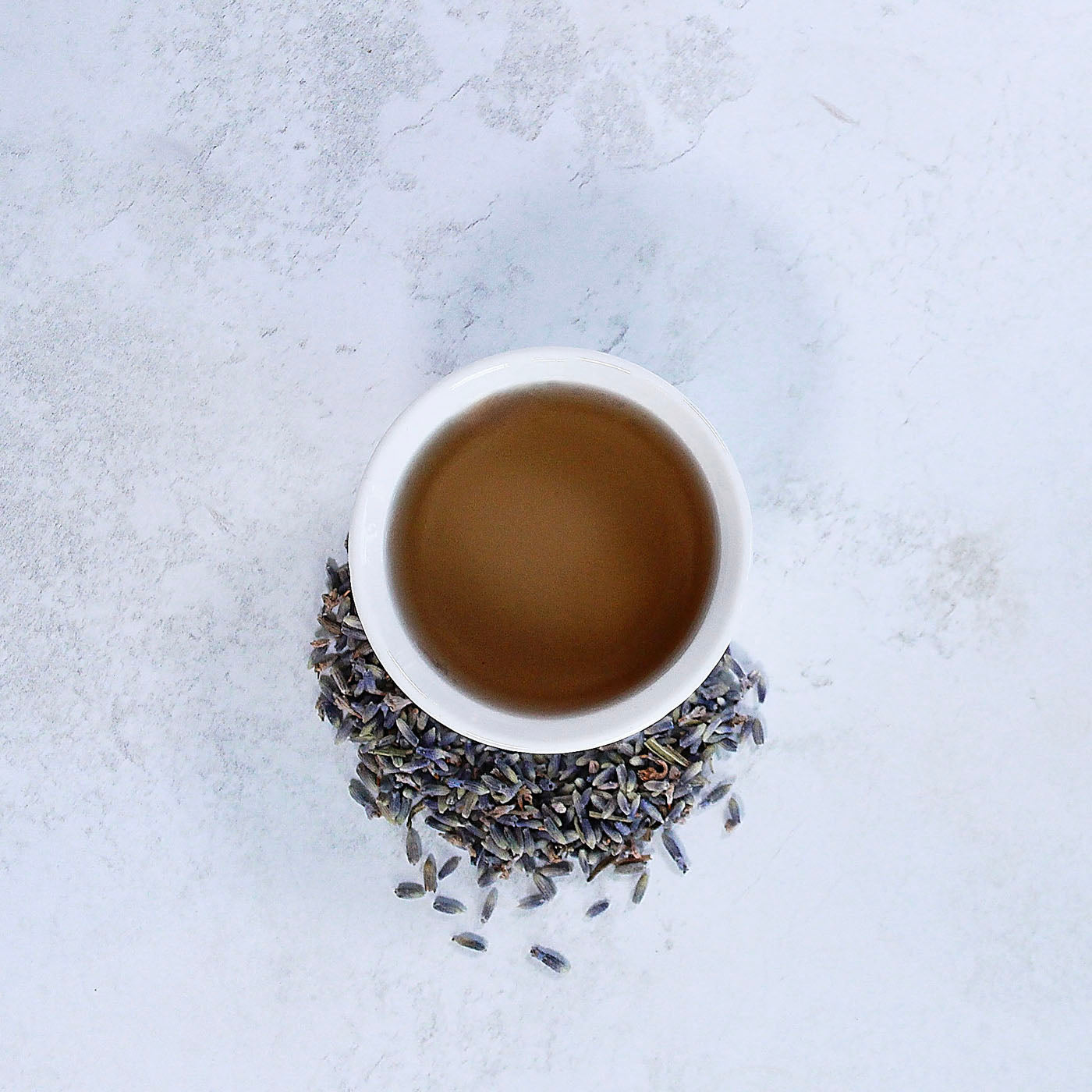 Lavender Flowers Tea Infusion