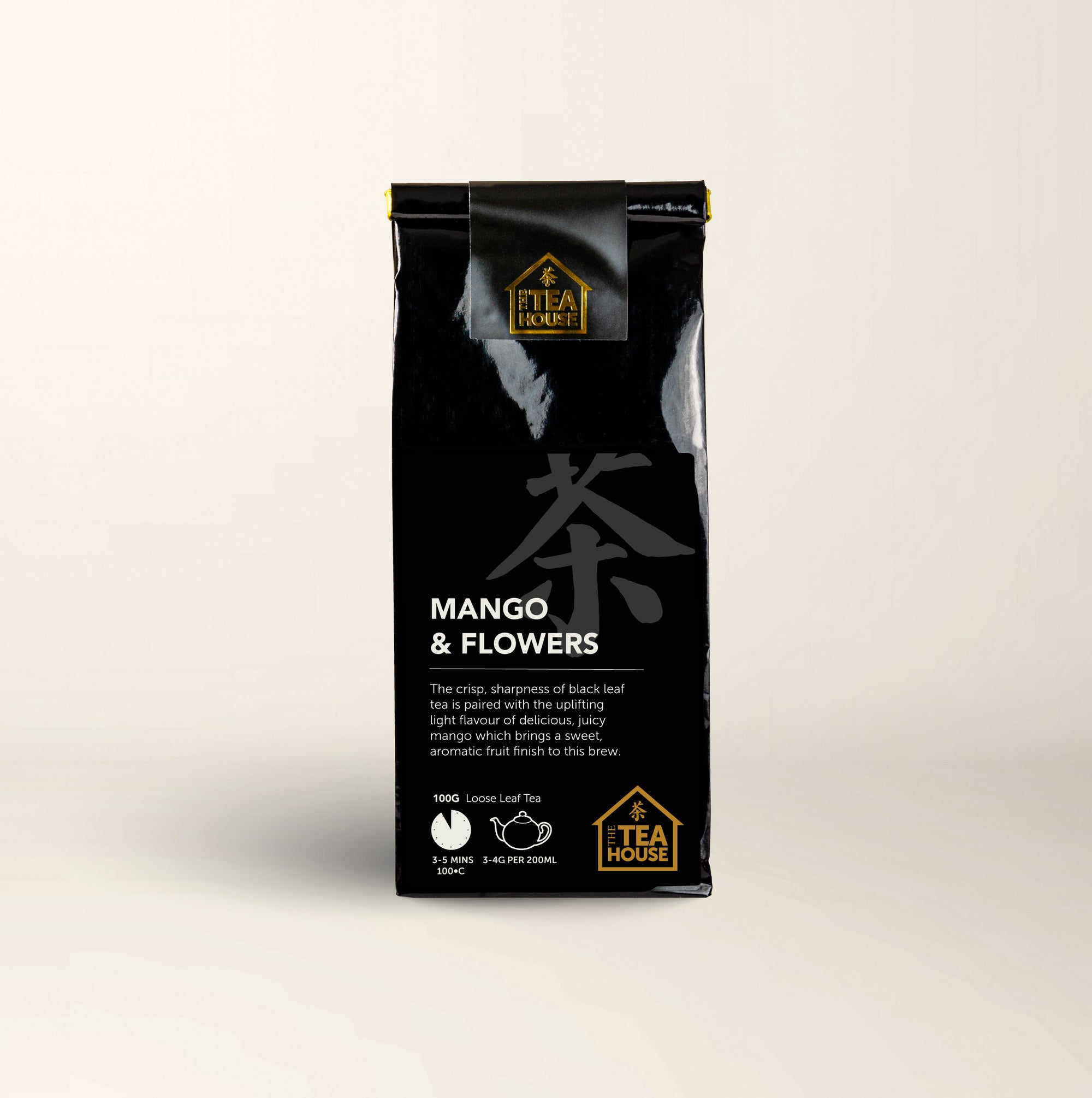 Mango Tea with Flowers