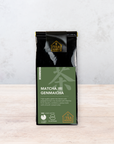 50g pack of organic green tea with roasted rice and matcha powder, by The Tea House