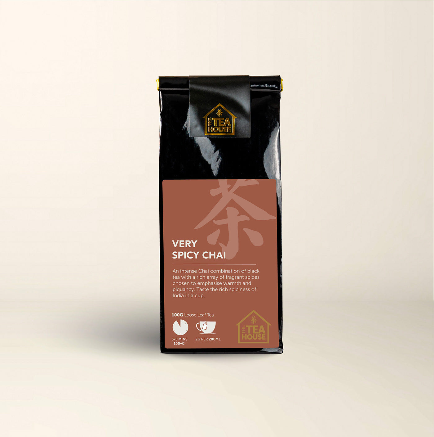 Very Spicy Chai Tea - Some Like it Hot.  Black tea and fragrant spice blend