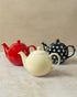 900ml Ceramic London Pottery Globe teapots in three colour options, by The Tea House