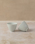 Ceramic durable small tea cup with pretty design in 45ml or 70ml size, by The Tea House