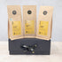Three packs of herbal tea on a gift box