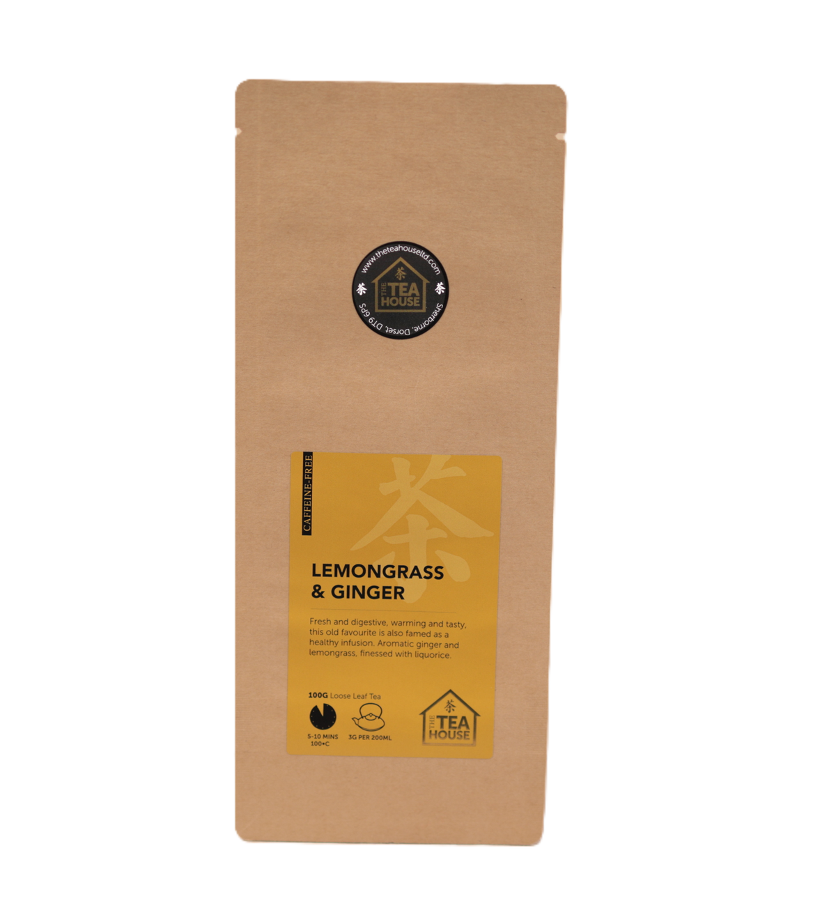 Lemongrass & Ginger Herbal Tea pouch