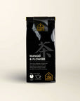 100g pack of black tea flavoured with mango, from The Tea House