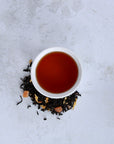 Mango Tea with Flowers