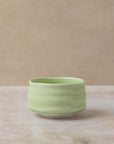 450ml green ceramic matcha bowl by The Tea House