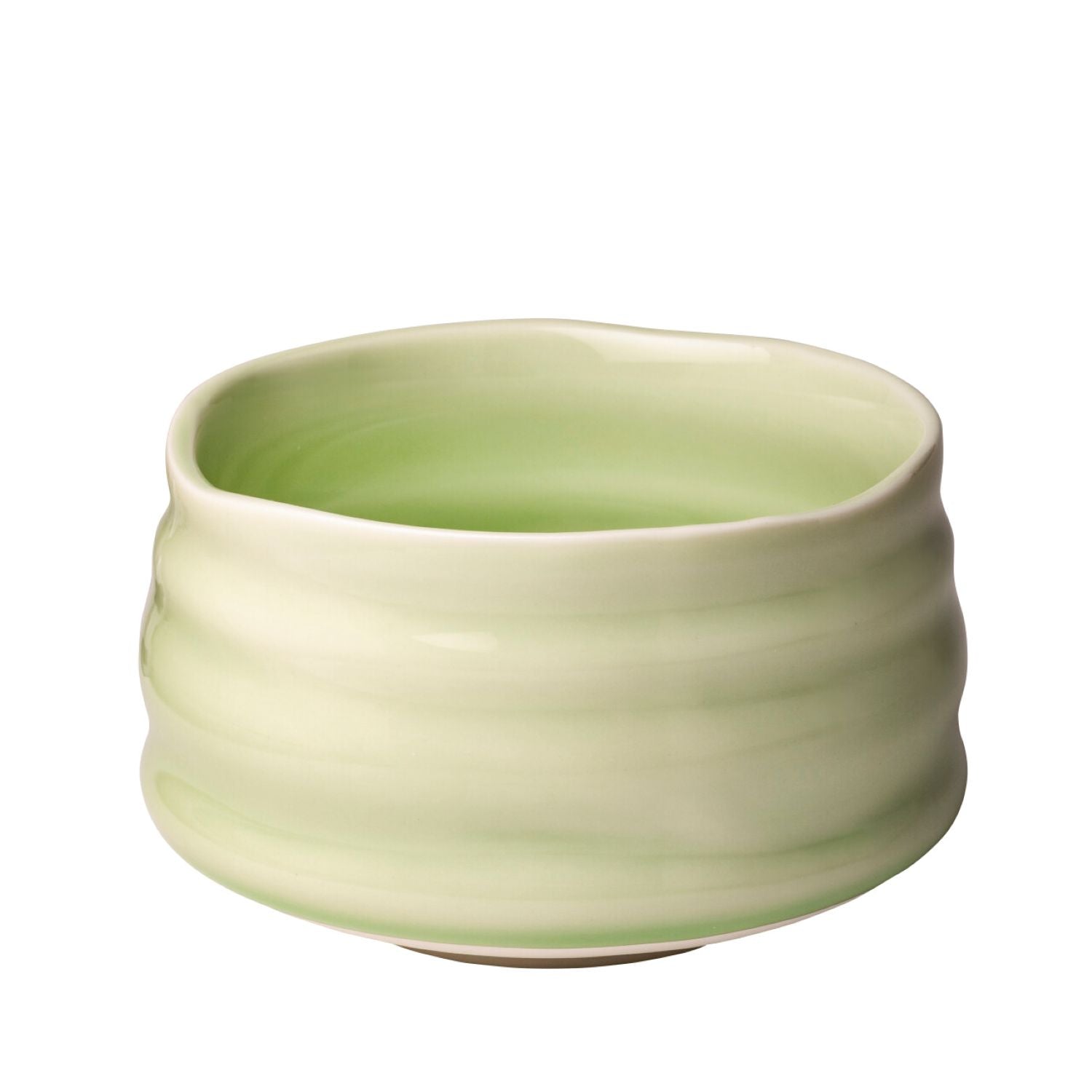Glazed ceramic matcha bowl 