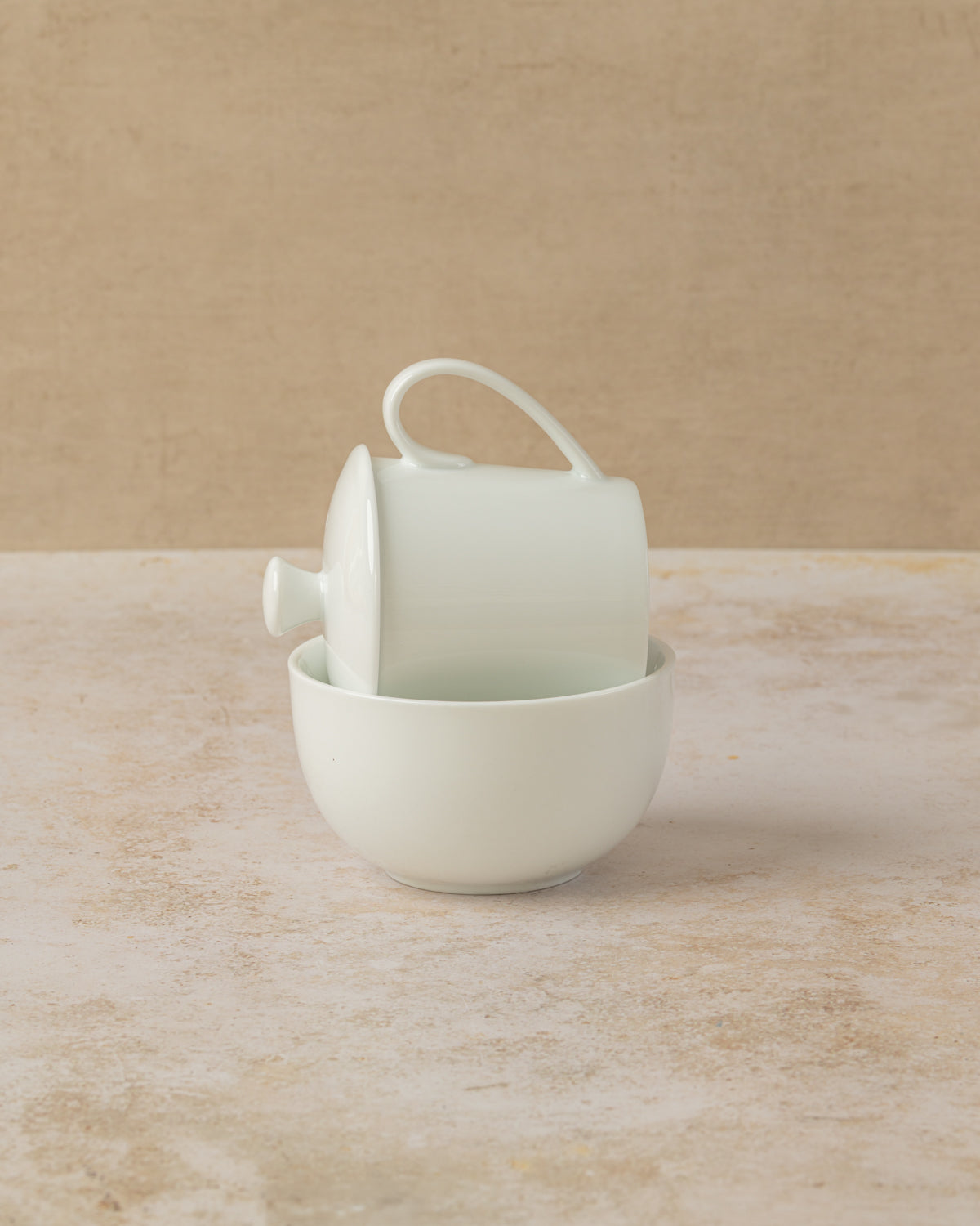 Porcelain Tea Cupping Set with cup, lid and bowl | The Tea House